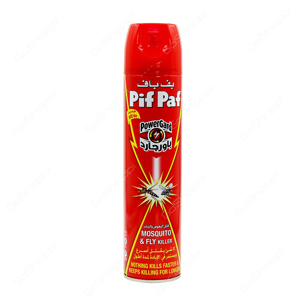 Pif Paf Power Guard Mosquito And Fly Killer 600 ml