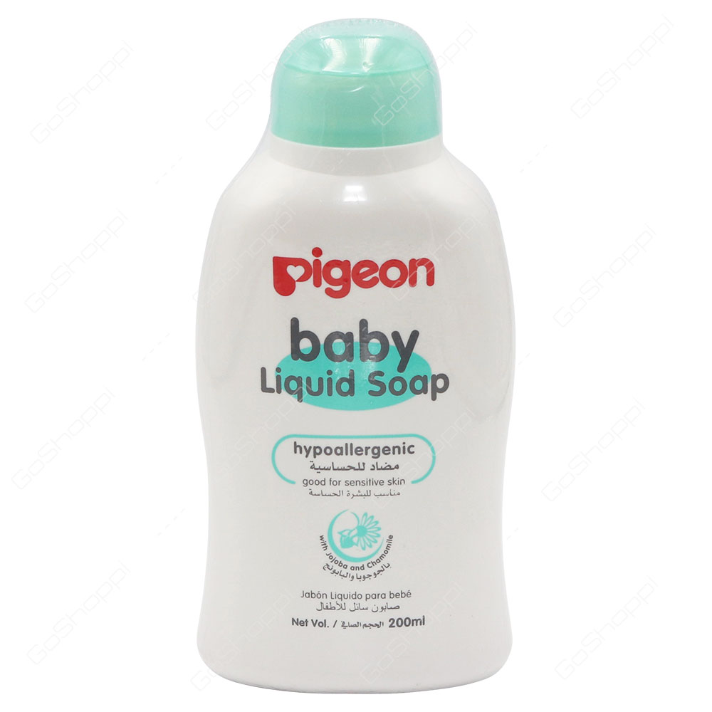 Pigeon Baby Liquid Soap Hypoallergenic Good For Sensitive Skin 200 ml