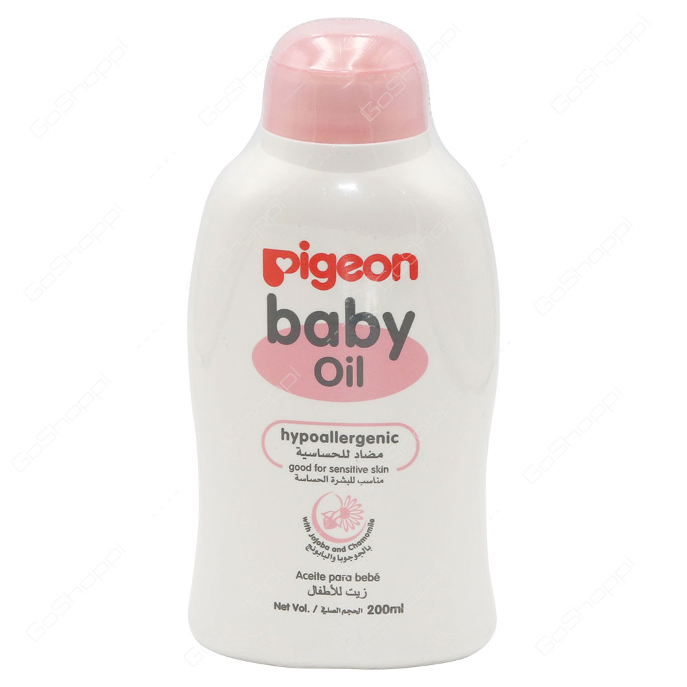 Pigeon Baby Oil Hypoallergenic Good For Sensitive Skin 200 ml