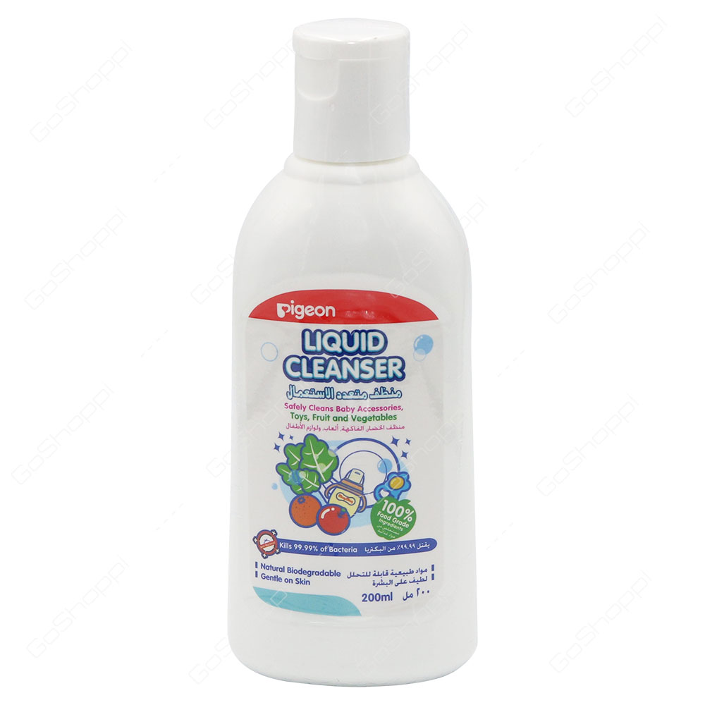 Pigeon Liquid Cleanser Safely Cleans Toys And Baby Accessories 200 ml