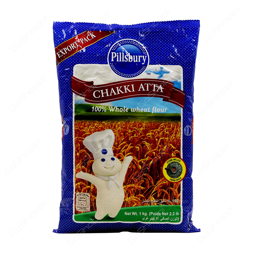 Pillsbury Chakki Atta Whole Wheat Flour 1 kg