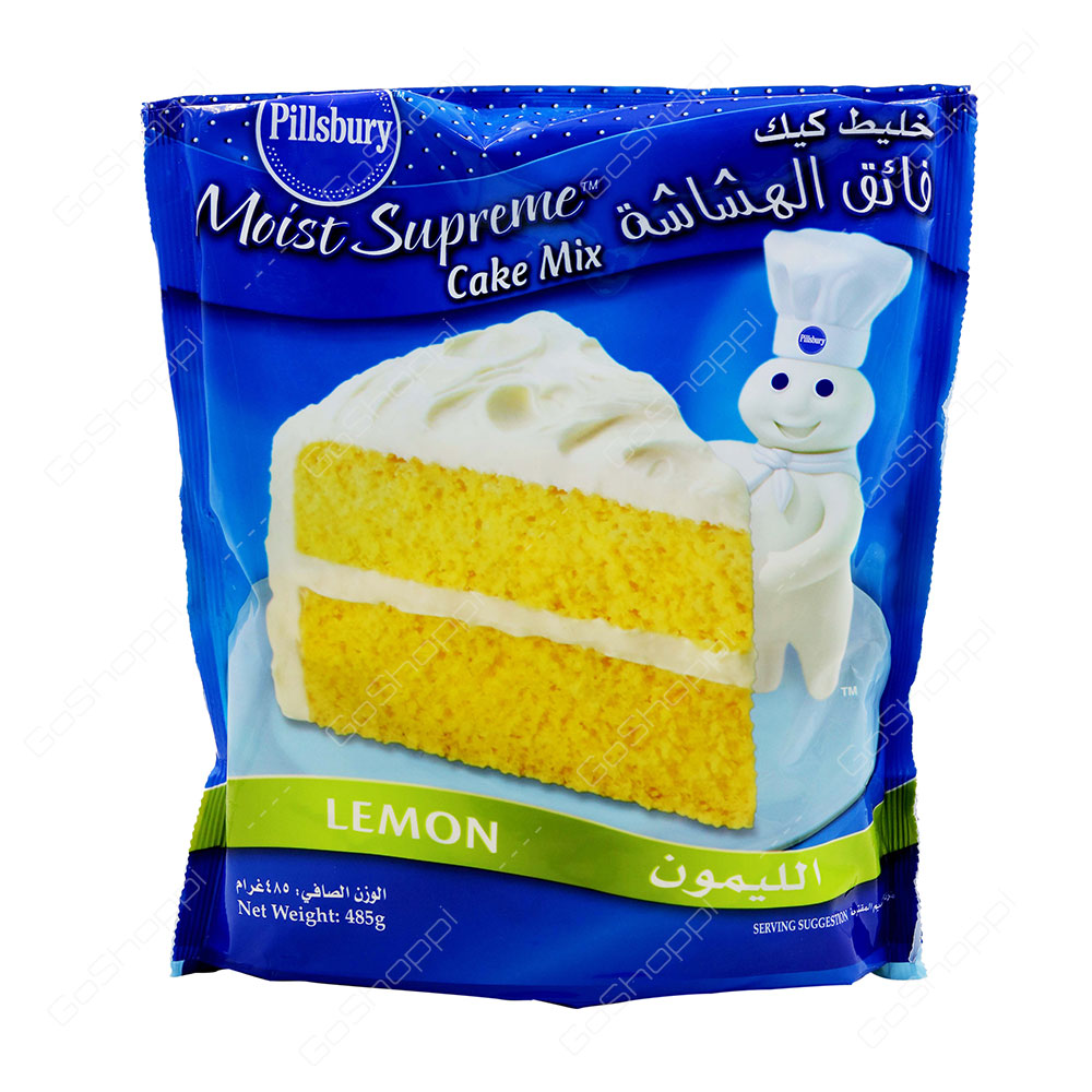 Pillsbury Moist Supreme Cake Mix Lemon 485 g