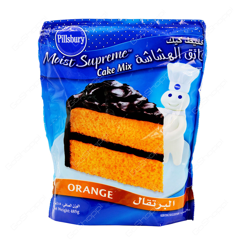 Pillsbury Moist Supreme Cake Mix Orange 485 g