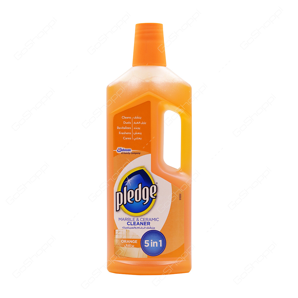 Pledge 5 In 1 Marble And Ceramic Cleaner Orange 750 ml