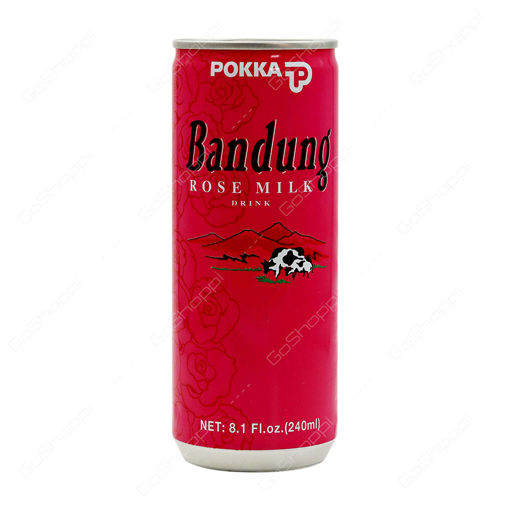 Pokka Bandung Rose Milk Drink 240 ml