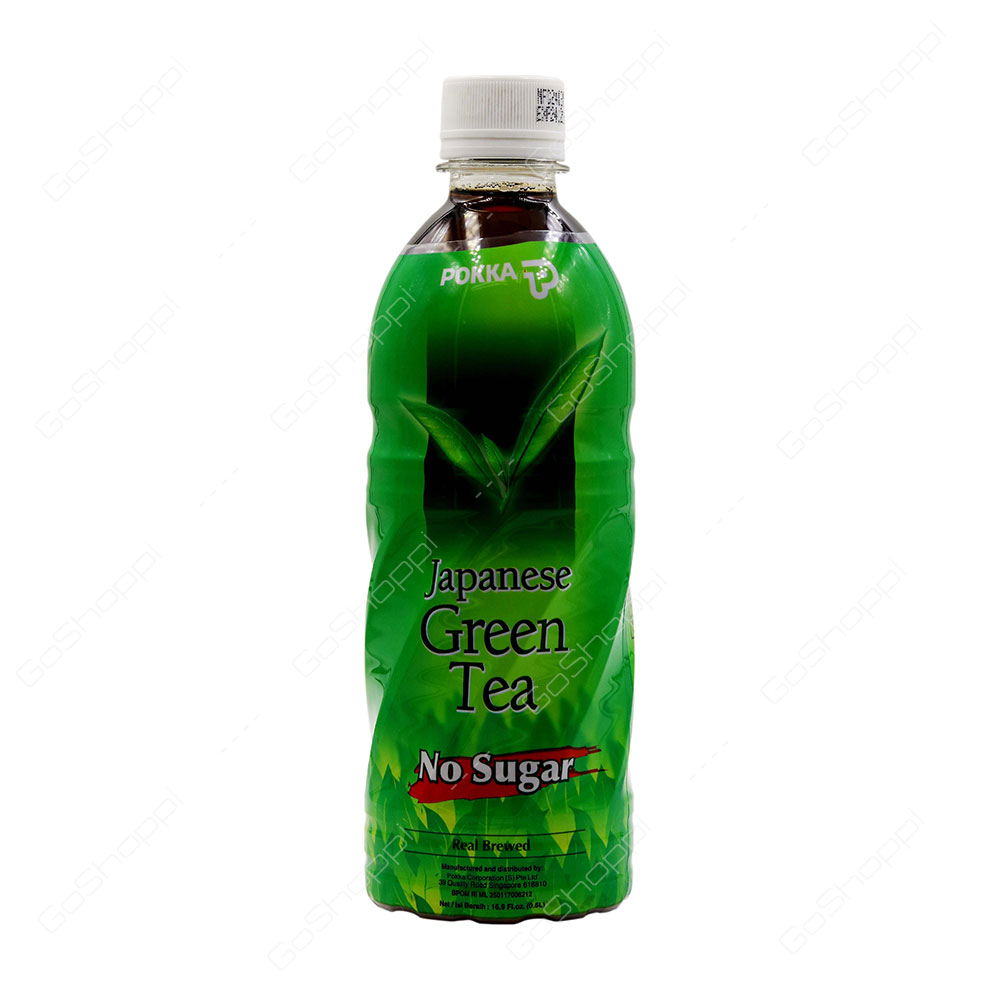 Pokka Japanese Green Tea No Sugar 500 ml