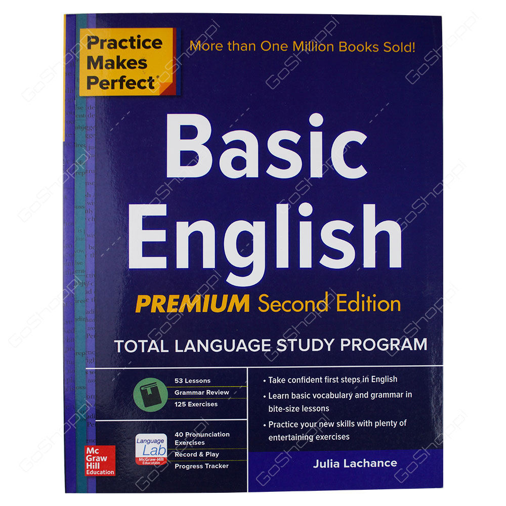 Practice Makes Perfect Basic English Second Edition By Julie LaChance