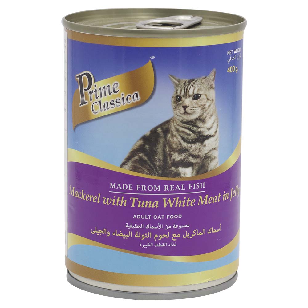 Prime Classica Mackerel Adult Cat Food 400g