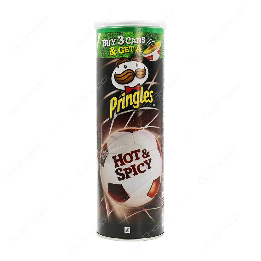 Pringles Hot And Spicy Chips 165 g