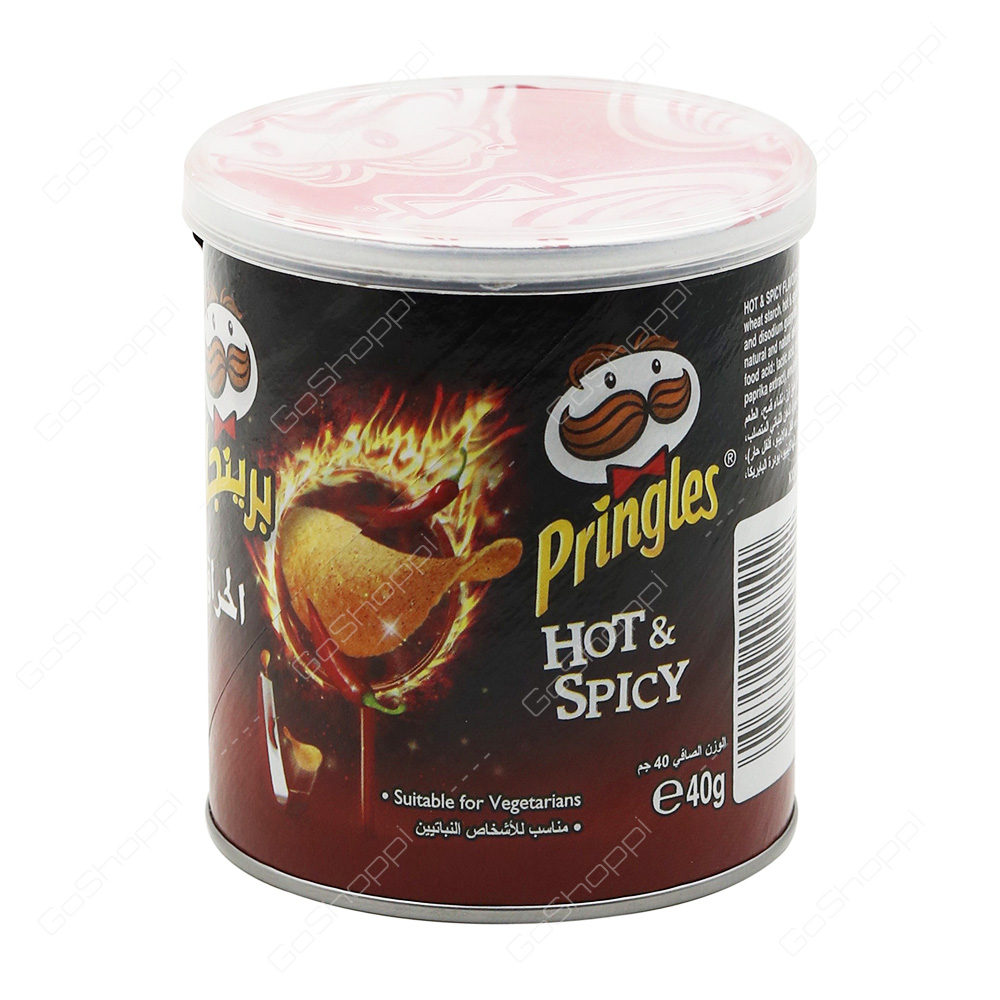 Pringles Hot and Spicy Chips 40 g