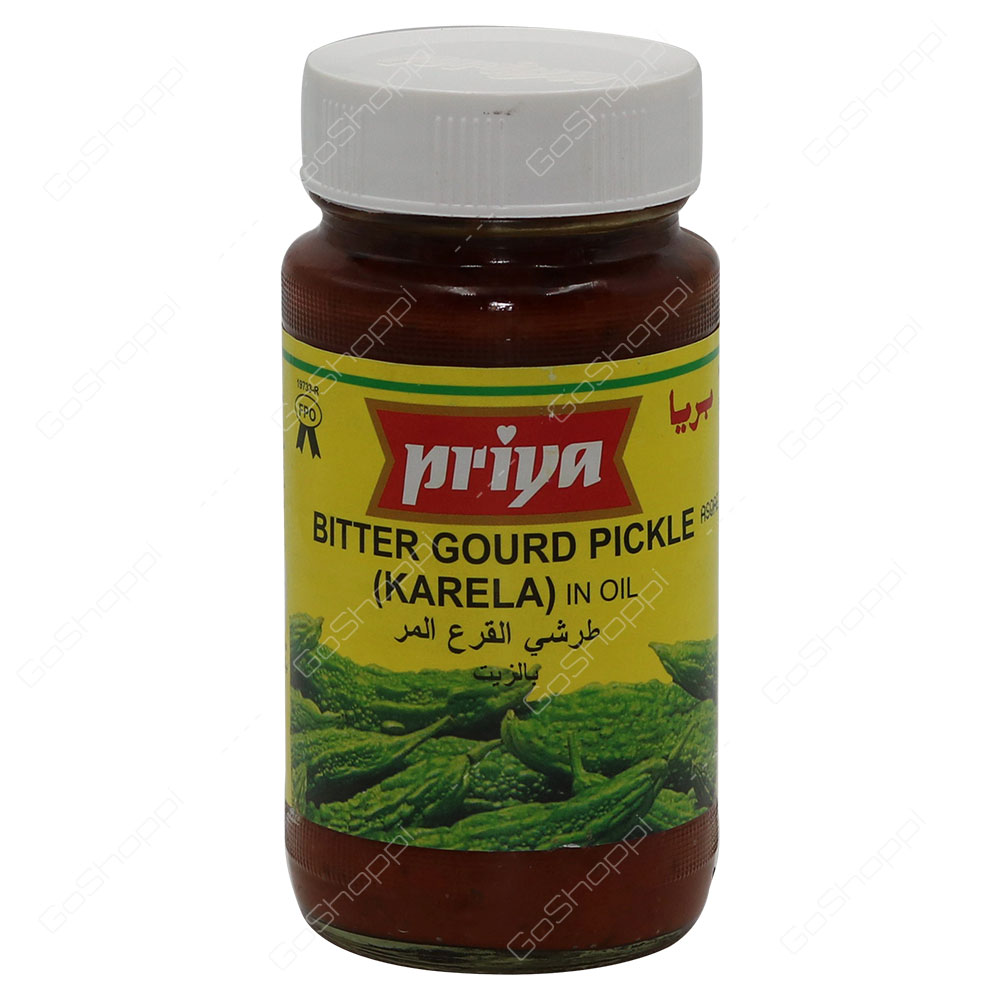 Priya Bitter Gourd Kerala Pickle In Oil 300 g