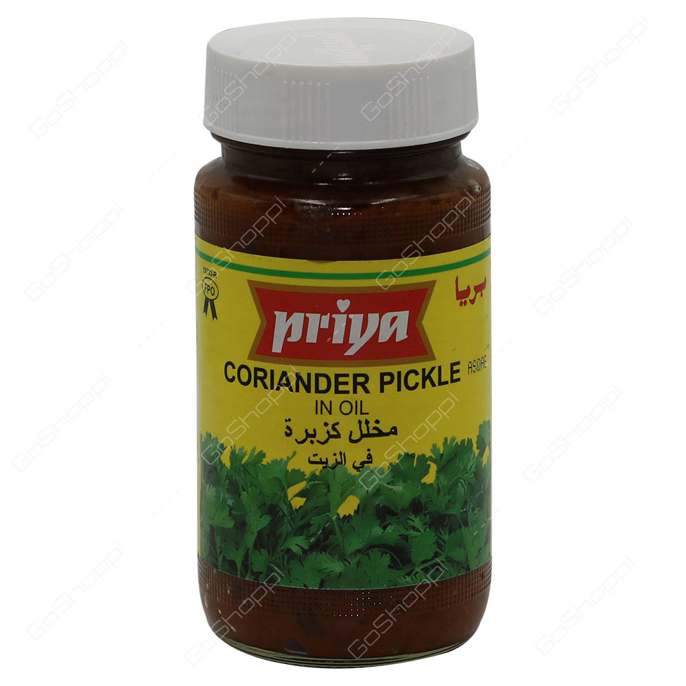 Priya Coriander Pickle In Oil 300 g