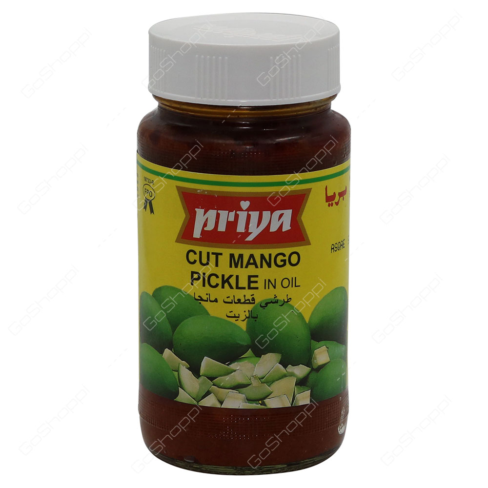 Priya Cut Mango Pickle In Oil 300 g