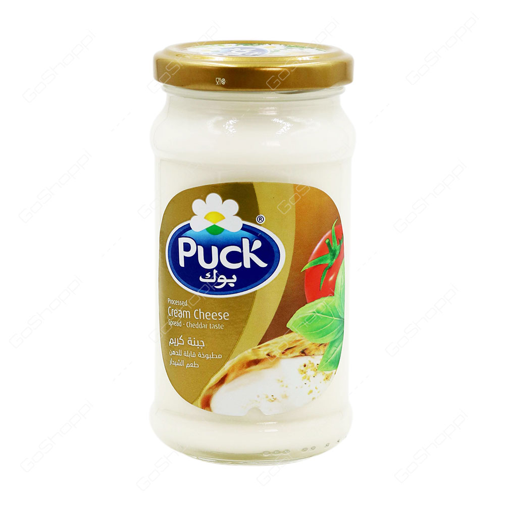 Puck Processed Cream Cheese Spread Cheddar Taste 240 g