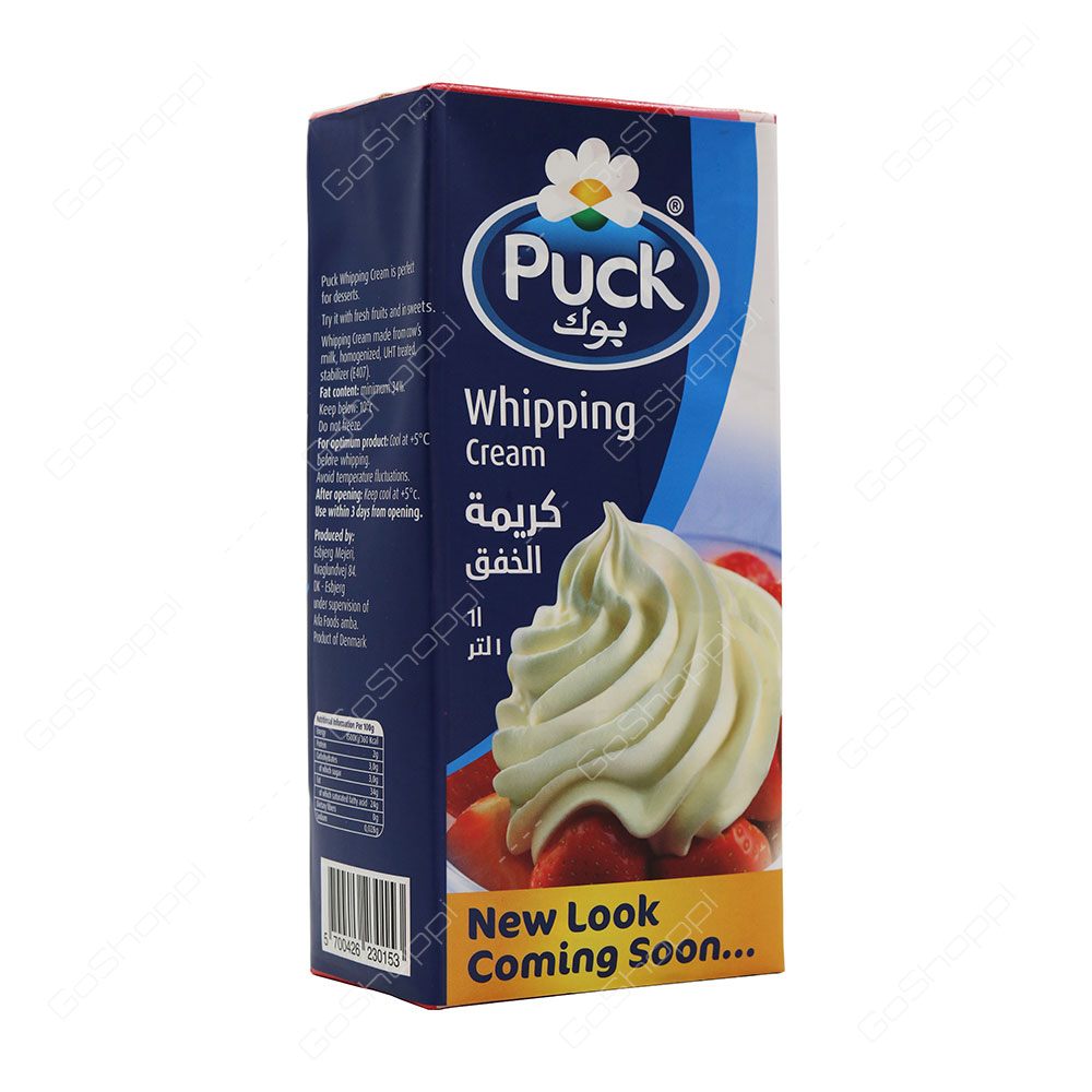 Puck Whipping Cream 1 l