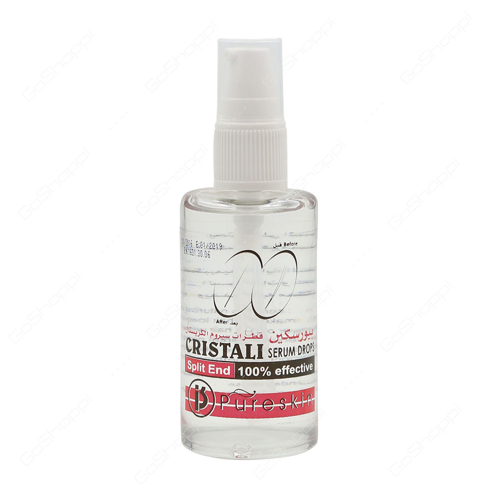 Pureskin Cristali Serum Drops Split End 60 ml