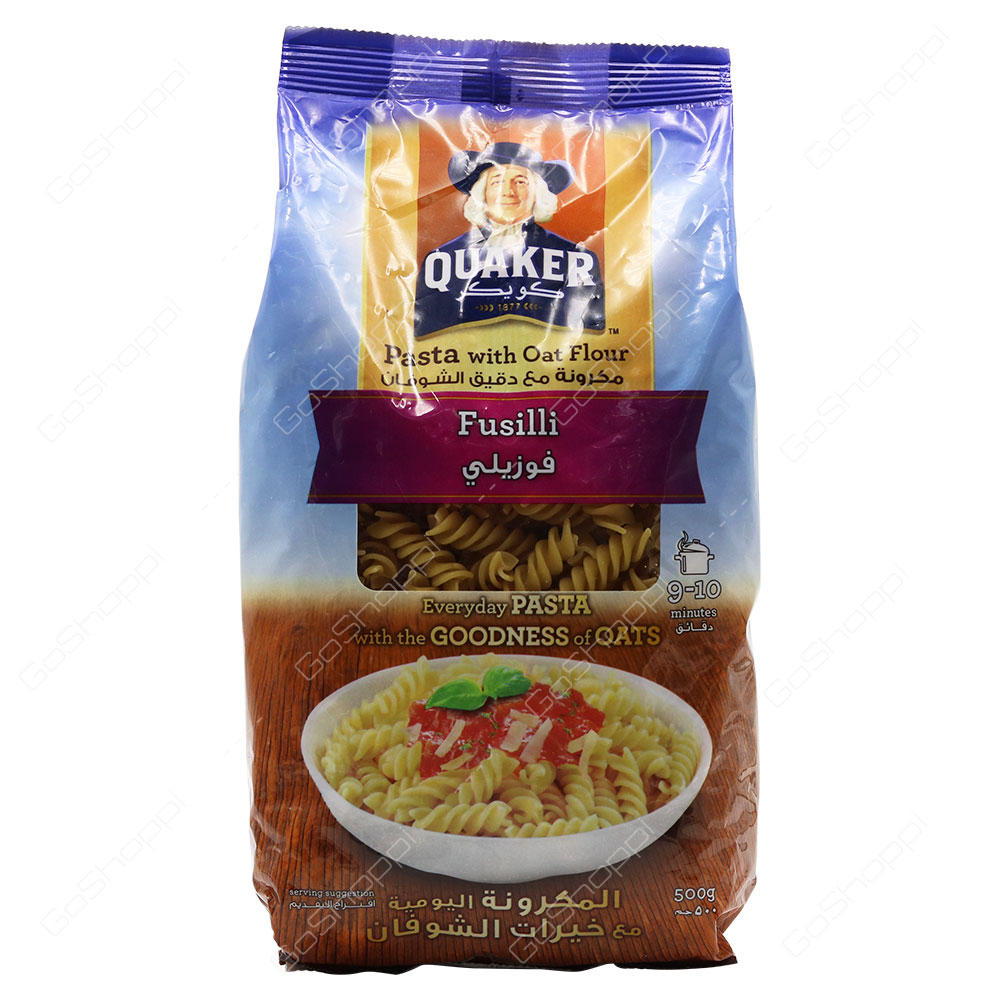 Quaker Pasta With Oat Flour Fusilli 500 g