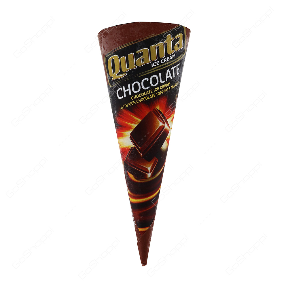 Quanta Chocolate Cone Icecream 120 ml