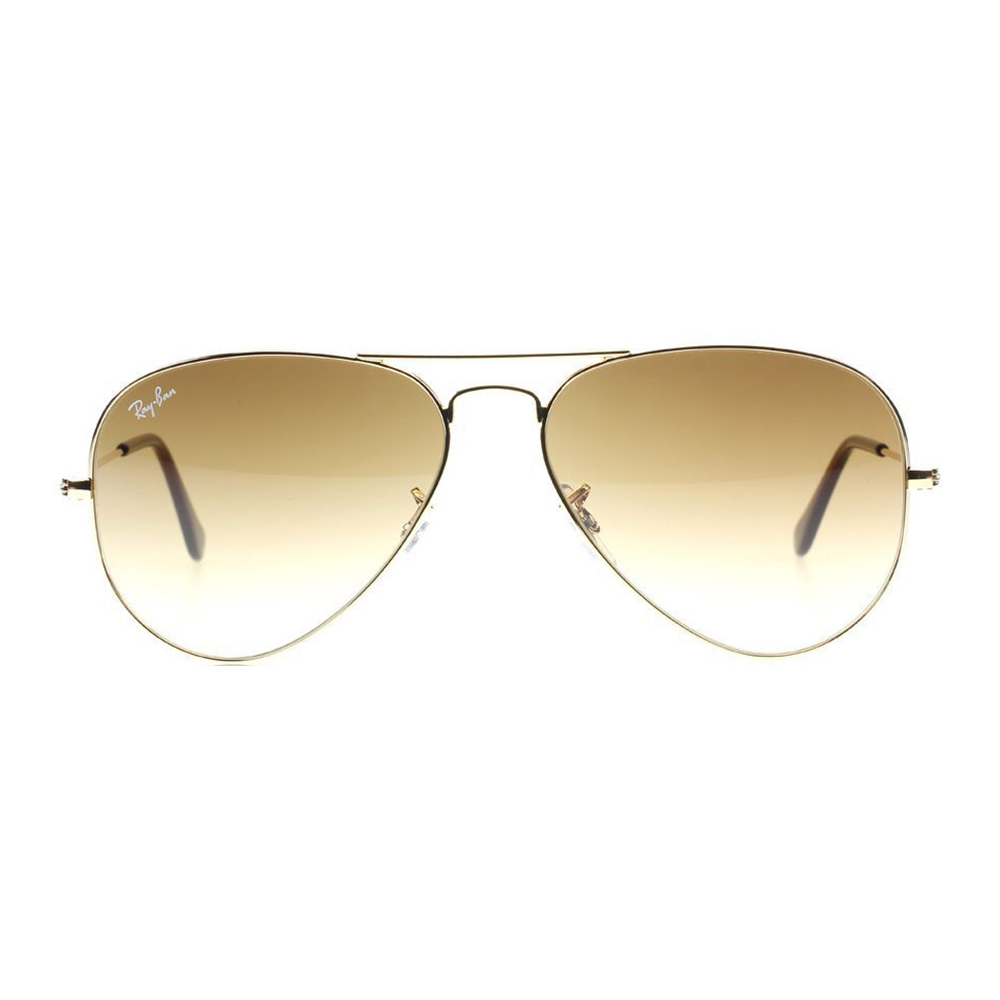 Ray-Ban Brown Aviator Sunglasses For Unisex - RB3025-001-51-58