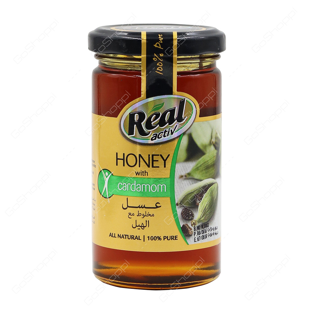 Real Activ Honey With Cardamom 250 g
