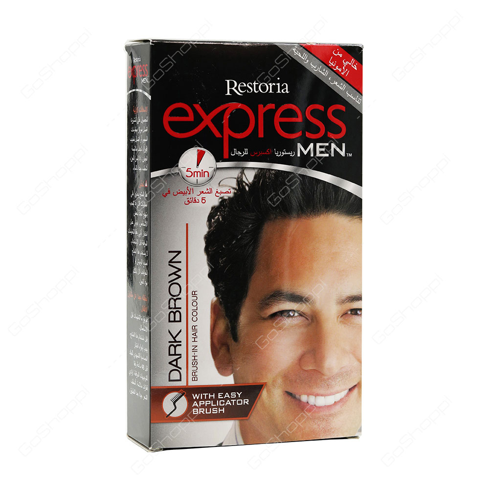 Restoria Express Men Dark Brown Hair Colour 80 g