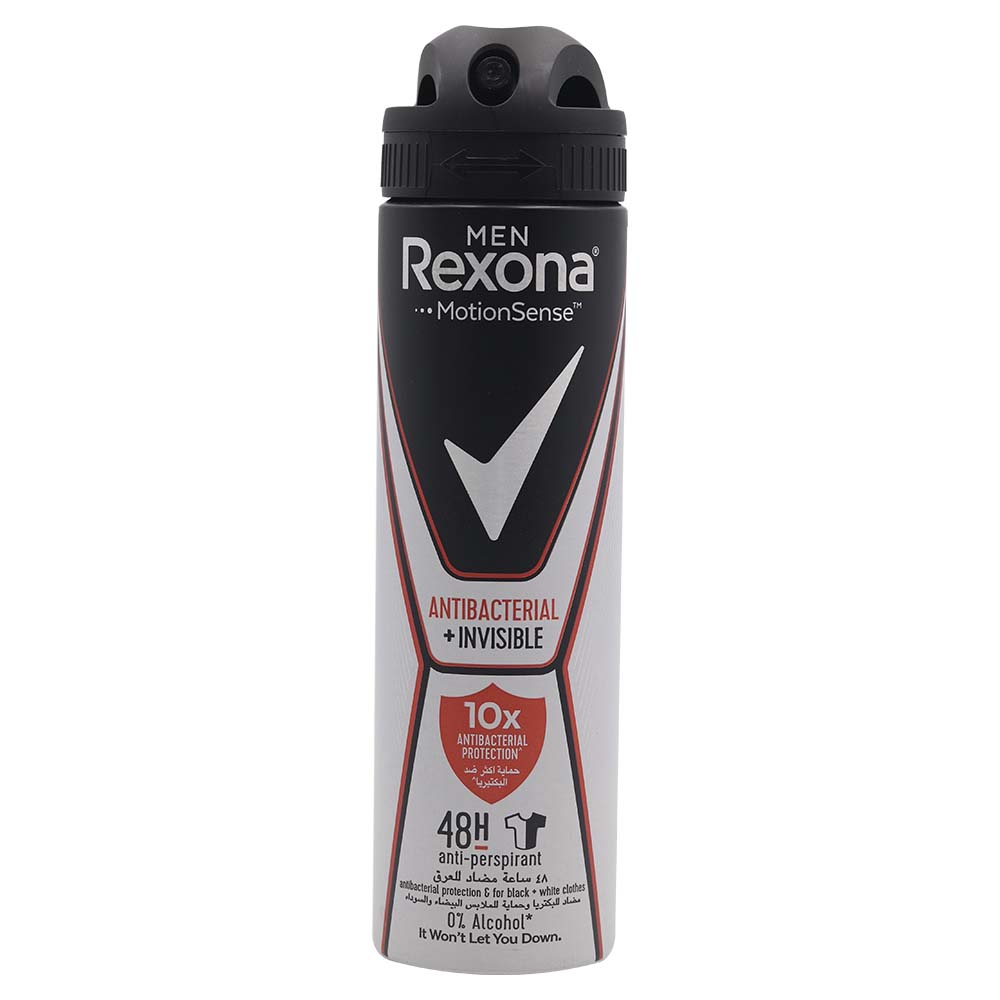 Rexona Men AntiBacterial + Invisible 48H Anti-Perspirant 150ml