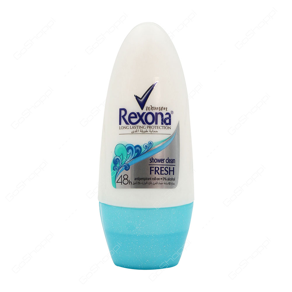 Rexona Women Shower Clean Fresh Antiperspirant Roll On 50 ml
