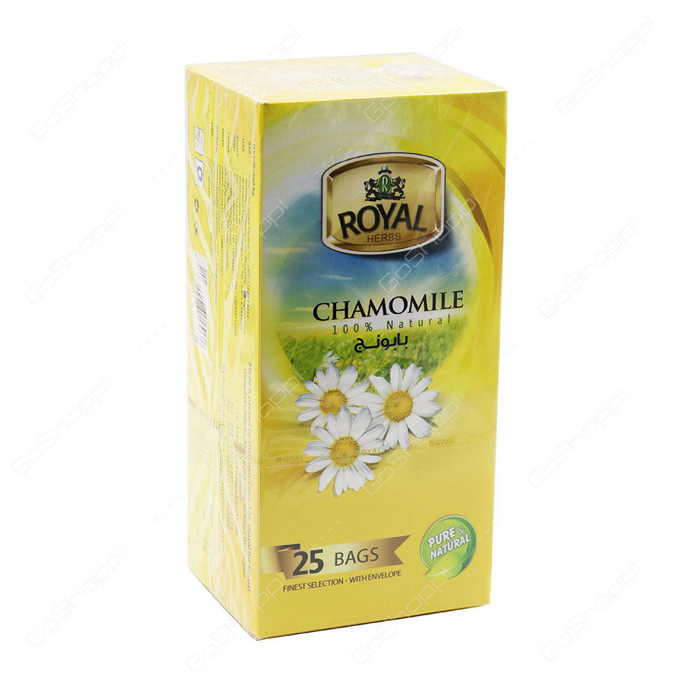Royal Chamomile Tea Bags 25 Bags