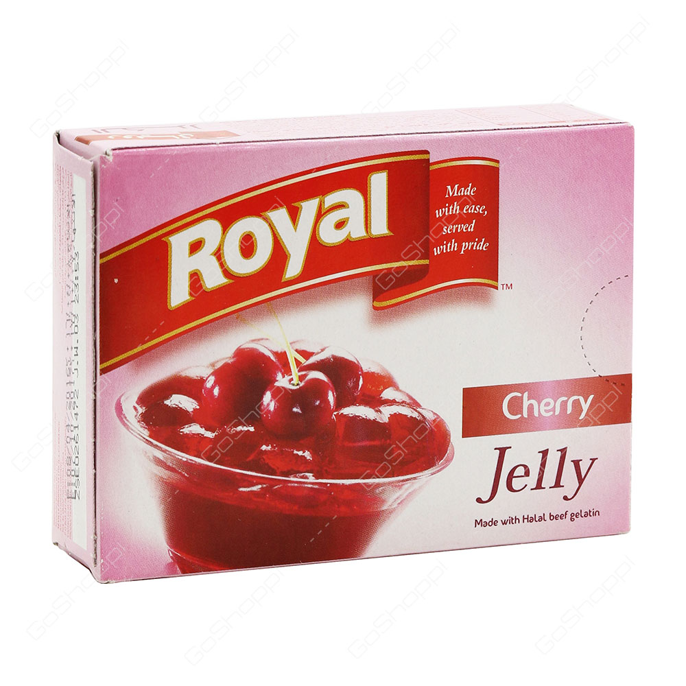 Royal Cherry Flavour Jelly 85 g