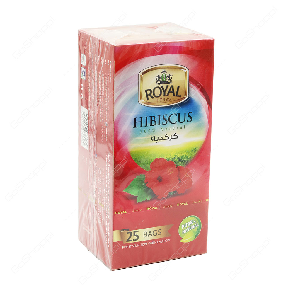 Royal Hibiscus Tea Bags 25 Bags