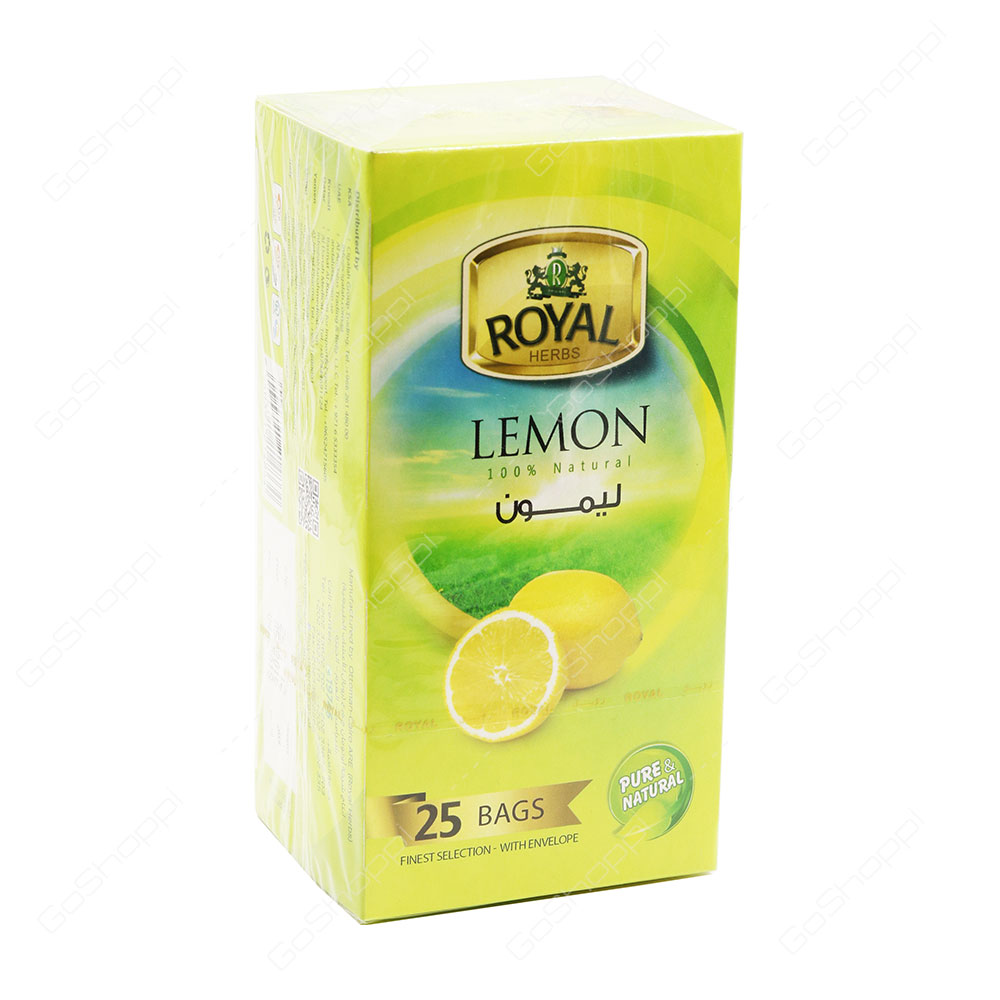 Royal Lemon Tea Bags 25 Bags