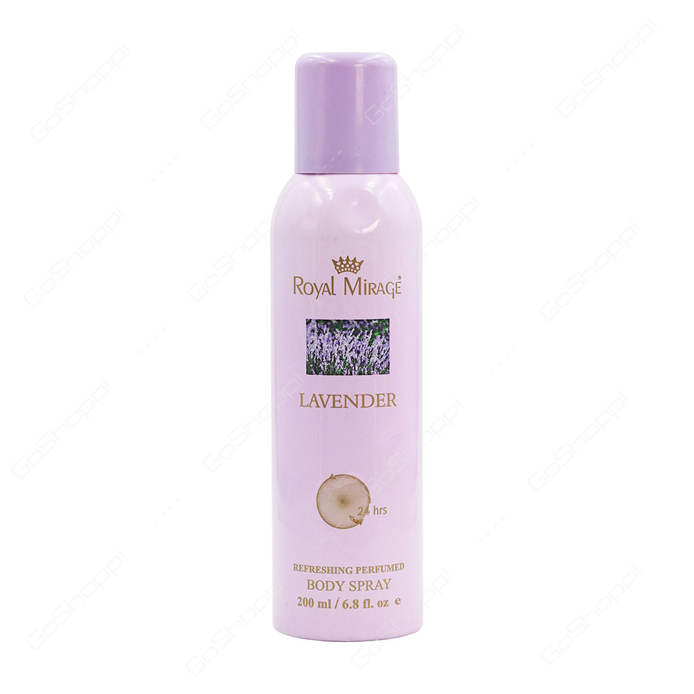 Royal Mirage Lavender Refreshing Perfumed Body Spray 200 ml