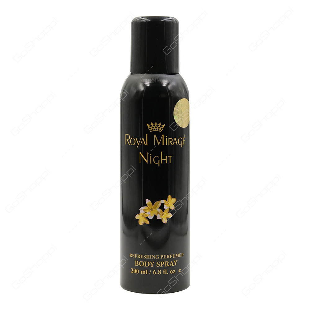 Royal Mirage Night Refreshing Perfumed Body Spray 200 ml