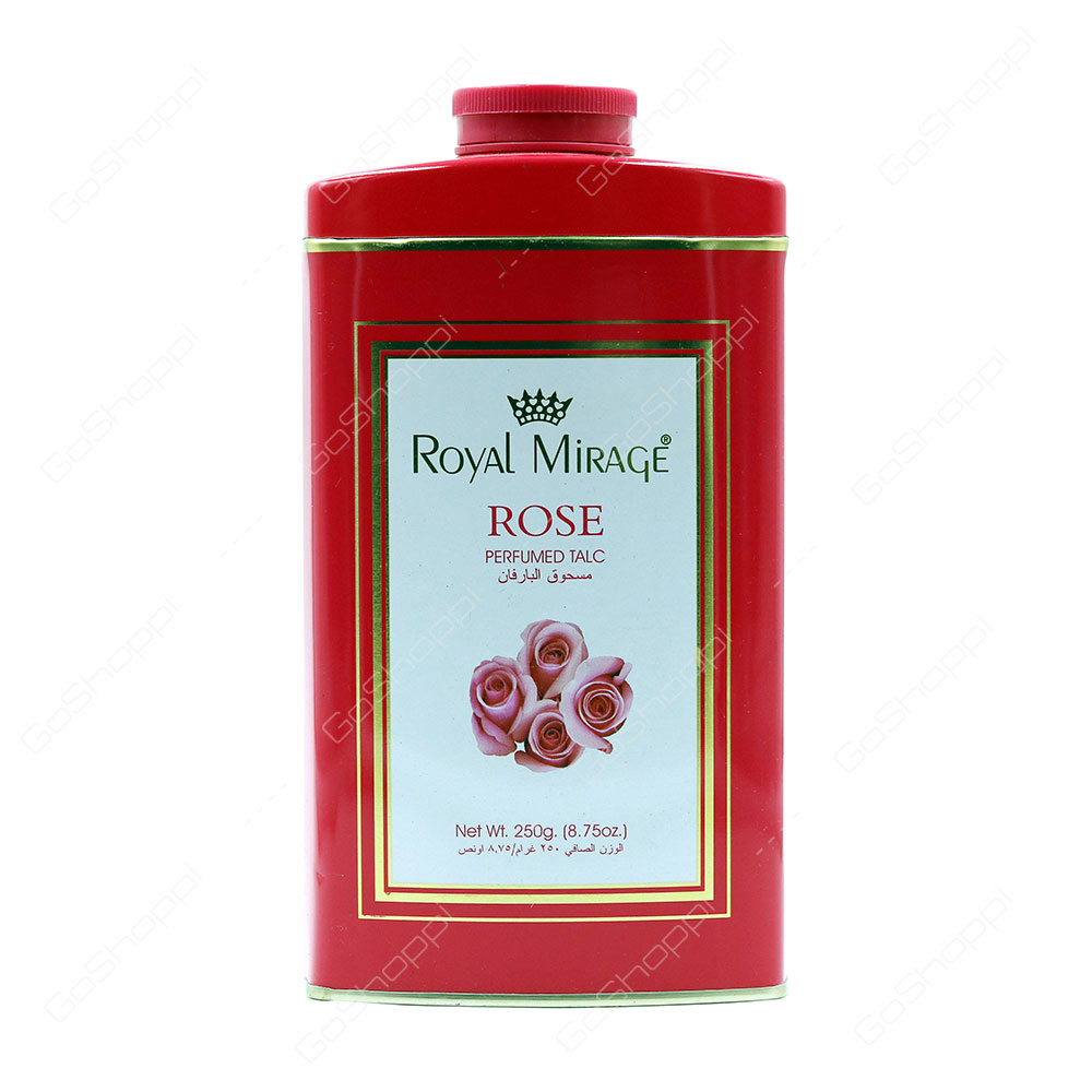 Royal Mirage Rose Perfumed Talc 250 g
