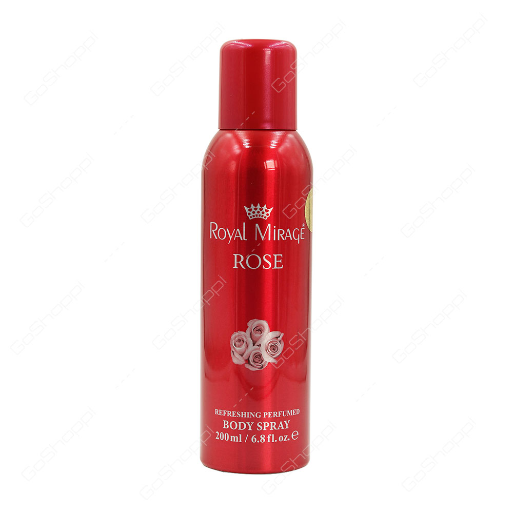 Royal Mirage Rose Refreshing Perfumed Body Spray 200 ml