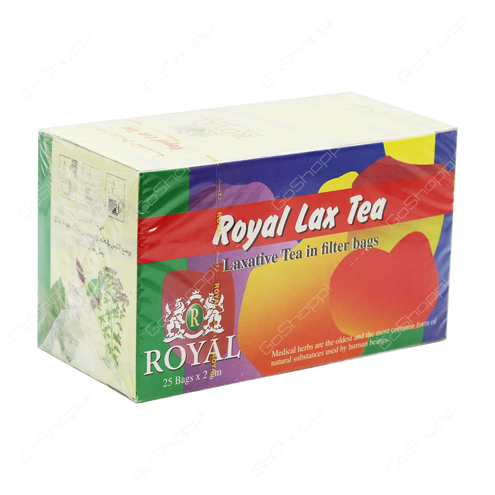 Royal Royal Lax Tea Filter Tea Bags 25 Bags