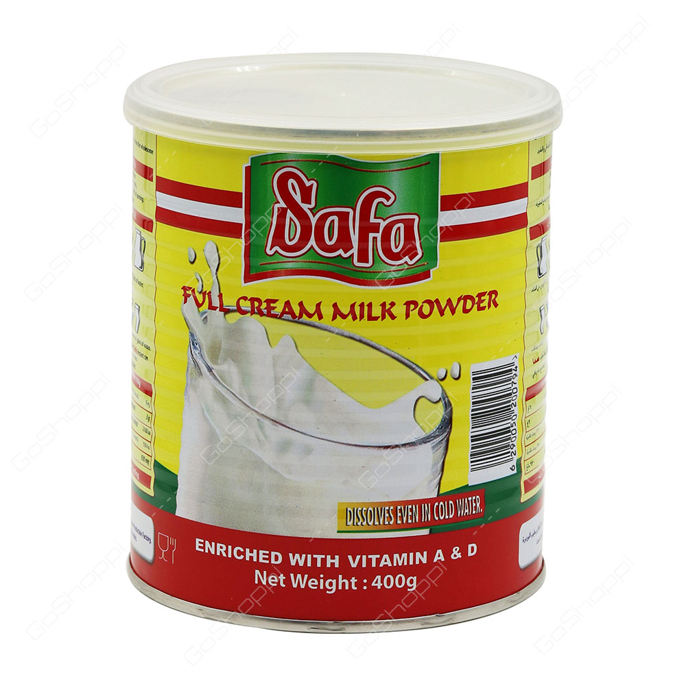 Safa Full Cream Milk Powder 400 g