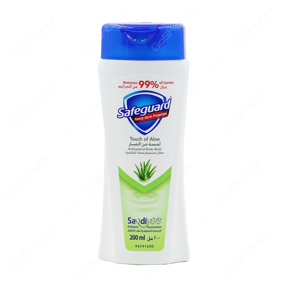 Safeguard Touch Of Aloe Antibacterial Body Wash 200 ml