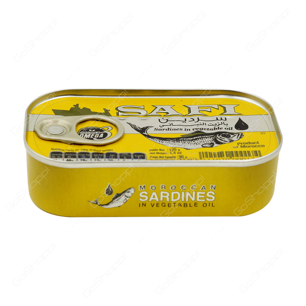 Safi Sardines In Vegetable Oil 125 g