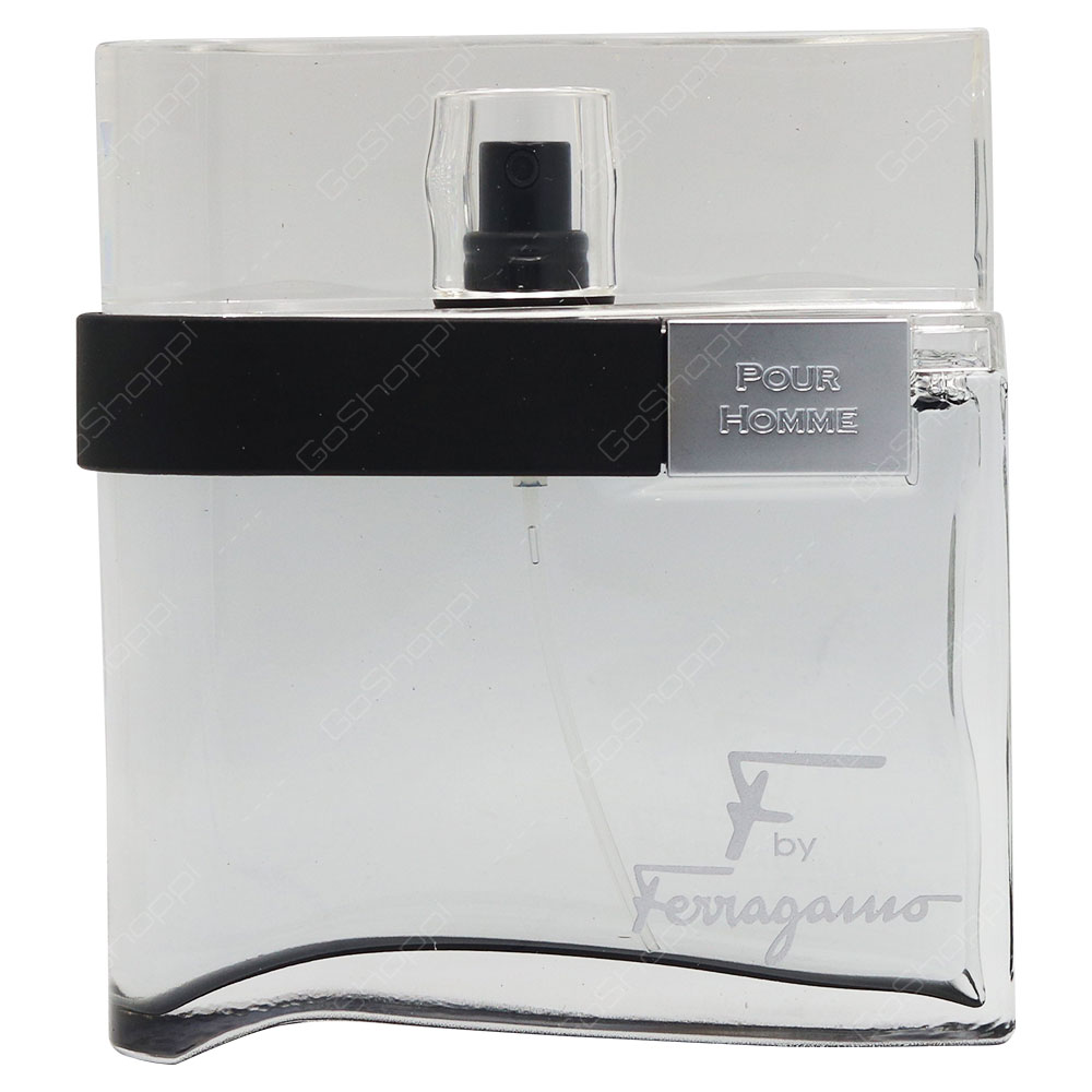 Salvatore Ferragamo F By Ferragamo Black For Men Eau De Toilette 100ml