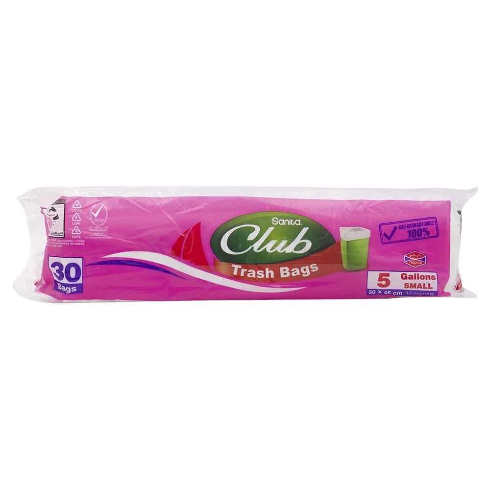 Sanita Club Trash Bags Small 30bags