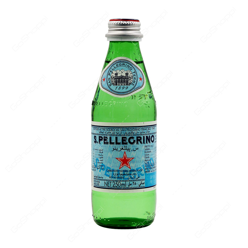 Sanpellegrino Carbonated Natural Mineral Water 250 ml