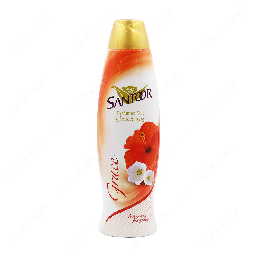 Santoor Perfumed Talc Grace 400 g