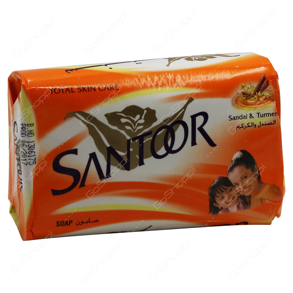 Santoor Sandal And Turmeric Soap 175 g
