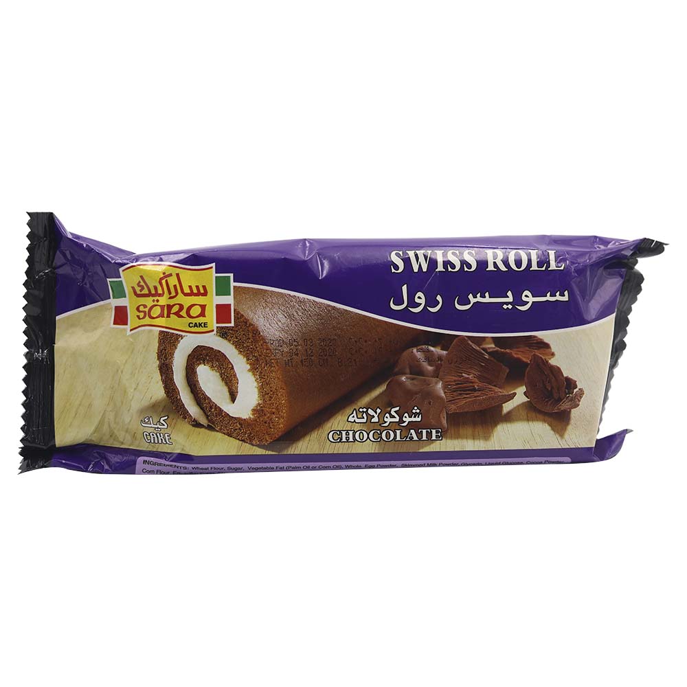 Sara Cake Swiss Roll Chocolate Cake 150g