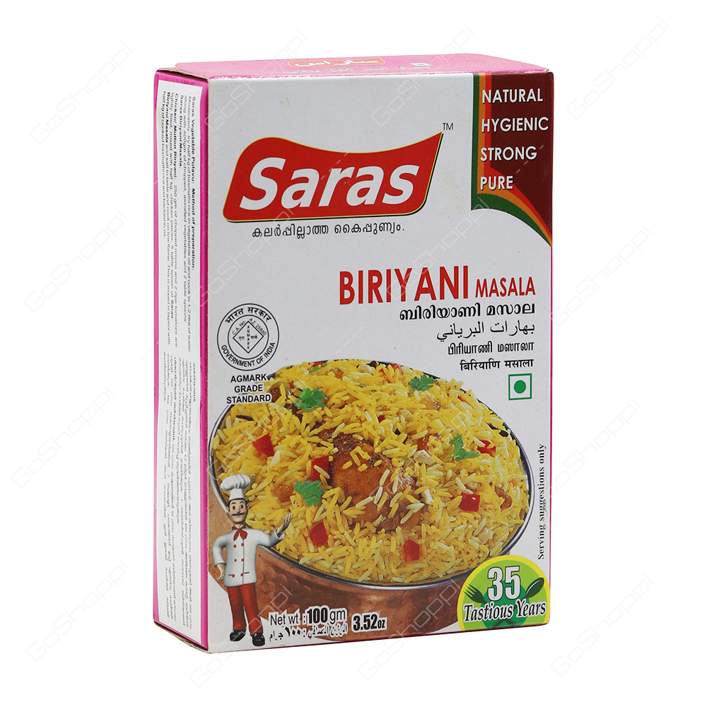 Saras Biriyani Masala 100 g