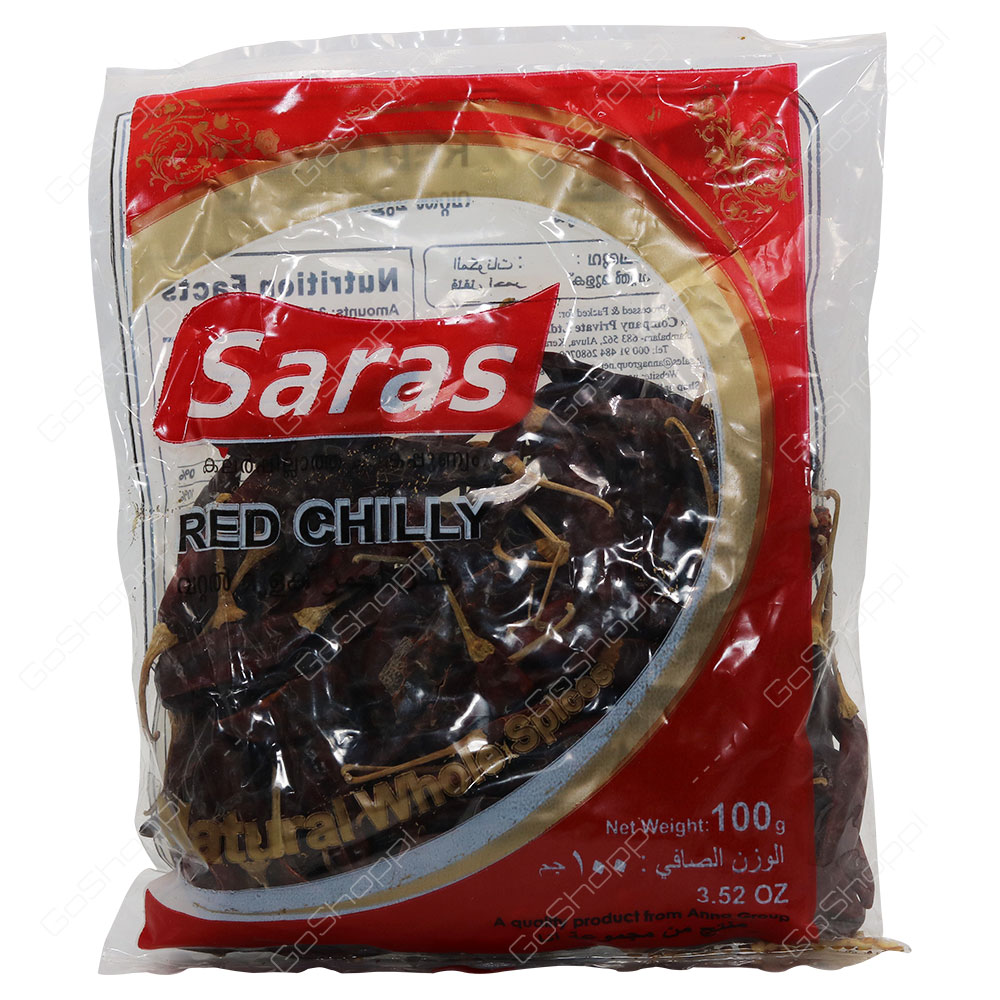Saras Red Chilly 100 g