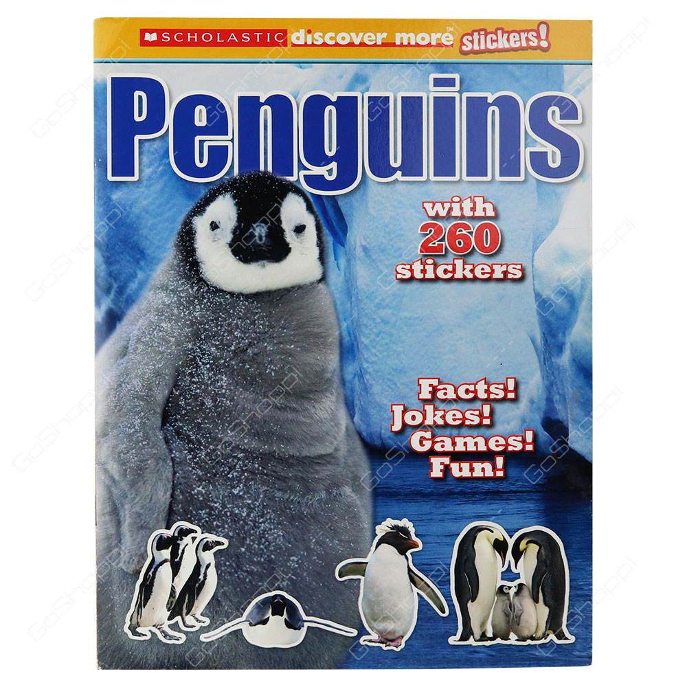 Scholastic Discover More With Stickers Penguins