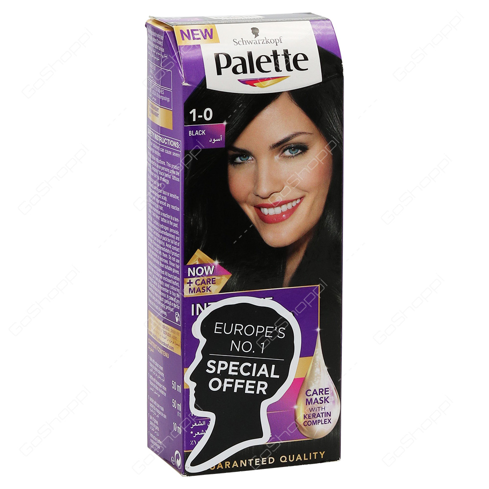 Schwarzkopf Palette Intense Color Cream Black 50 ml