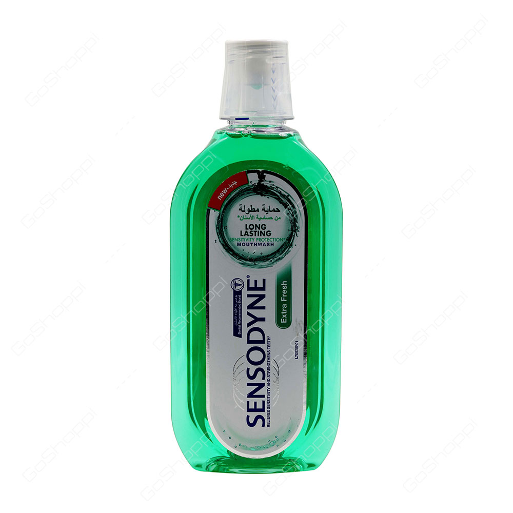 Sensodyne Extra Fresh Long Lasting Mouthwash 500 ml